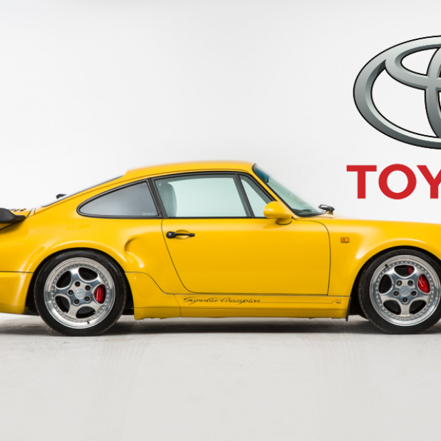 Porsche, ilustracija
