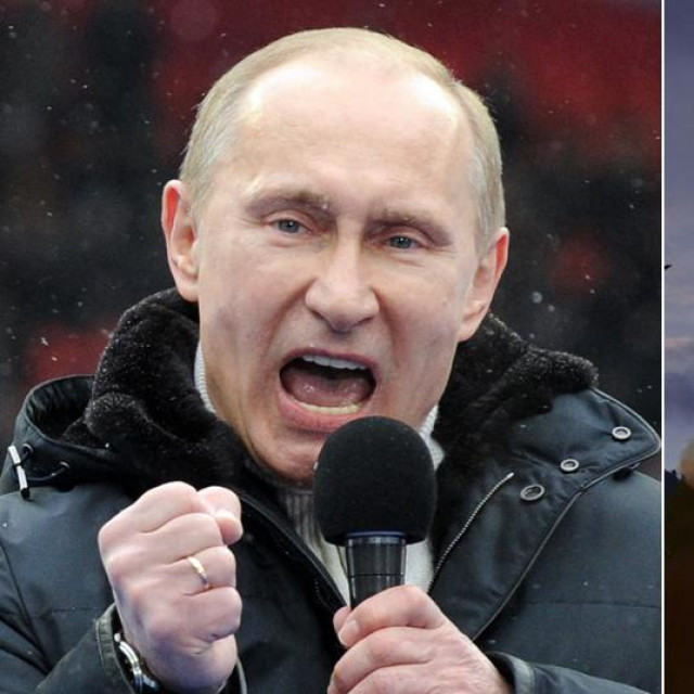 Vladimir Putin i nuklearna raketa

