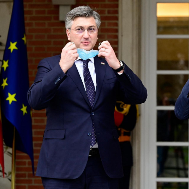 Andrej Plenković i španjolski premijer Pedro Sanchez
