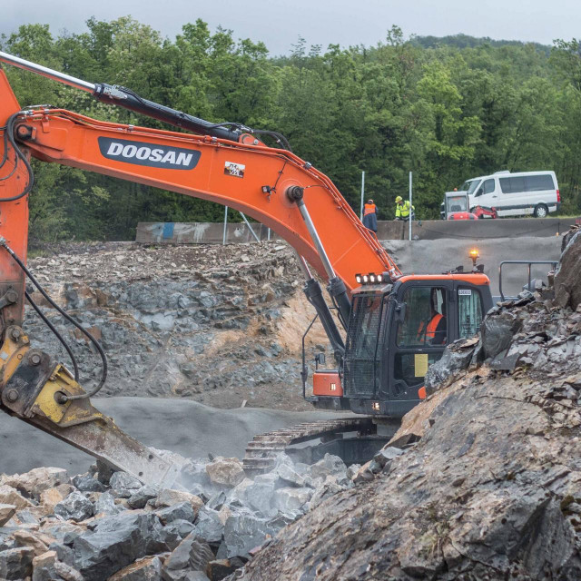 Radovi na izgradnji druge cijevi tunela Učka
