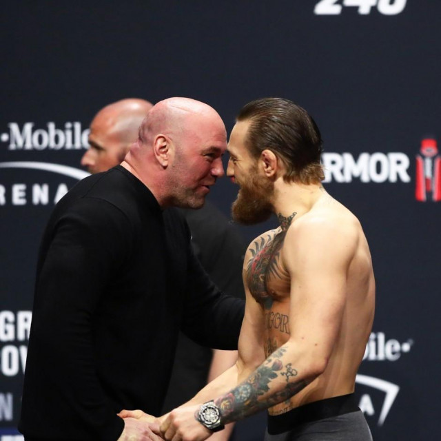 Dana White i Conor McGregor
