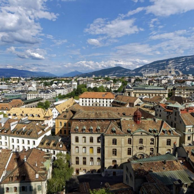 pogled na Ženevu
