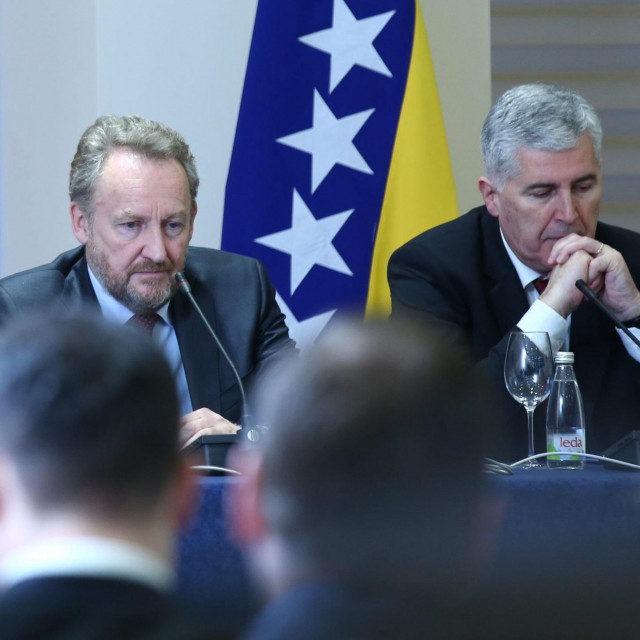 Dragan Čović i Bakir Izetbegović, arhivska fotografija
