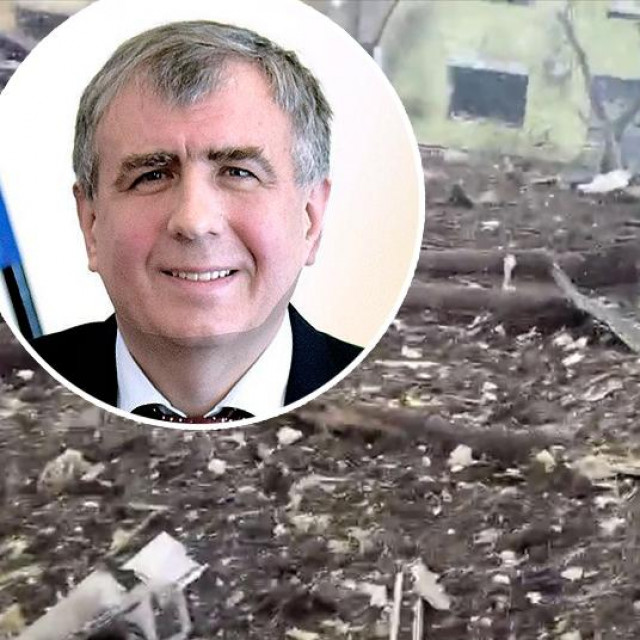 Bombardiranje bolnice u Mariupolju; Oleksandr Levčenko (u krugu)
