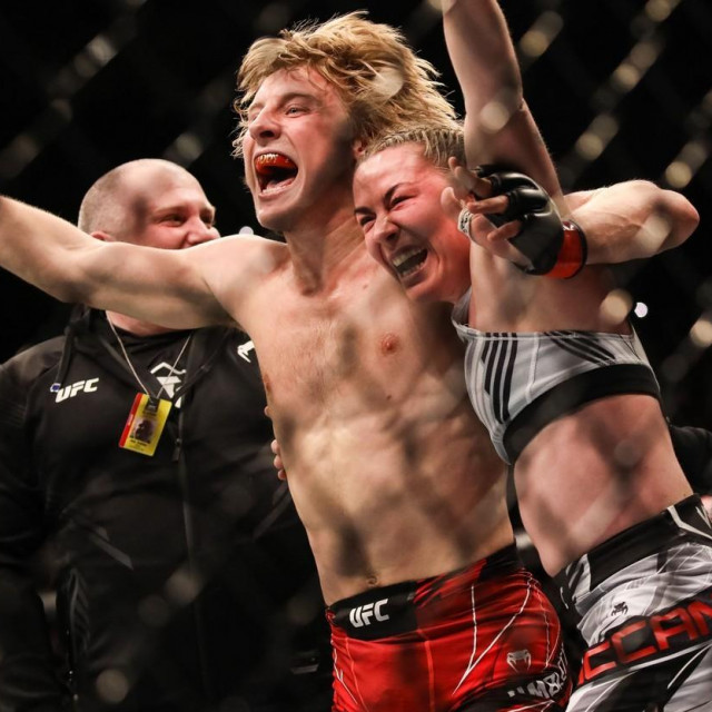 Paddy Pimblett i Molly McCann
