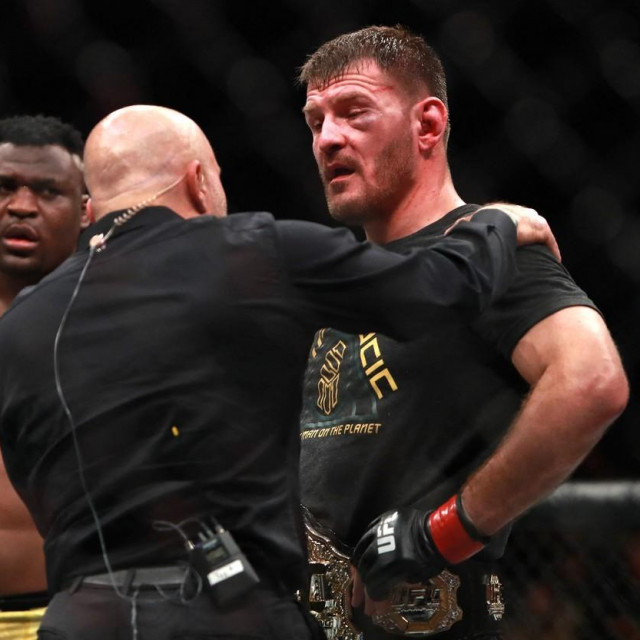 Stipe Miocic i Francis Ngannou
