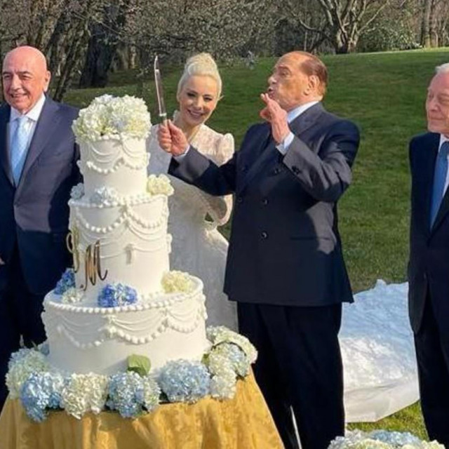 Silvio Berlusconi i Marta Fascina

