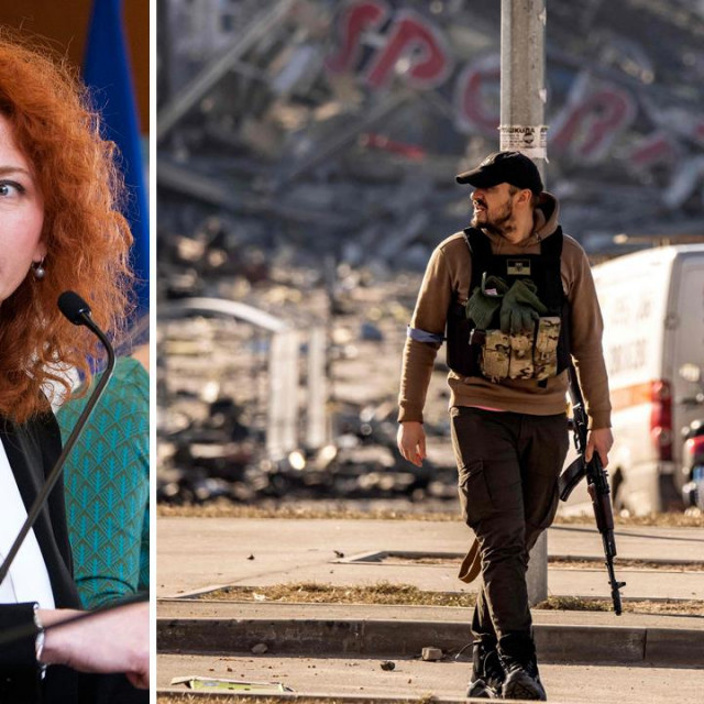 Senada Šelo Šabić i prizor iz Ukrajine
