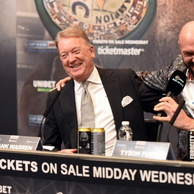 Frank Warren i Tyson Fury
