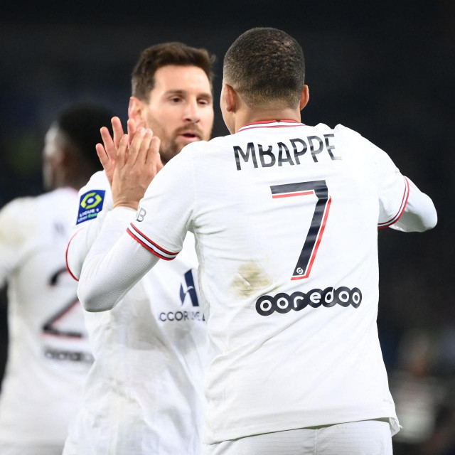 Kylian Mbappe i Leo Messi