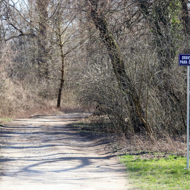Ulaz u šumu gdje su pronađeni ljudski ostaci
