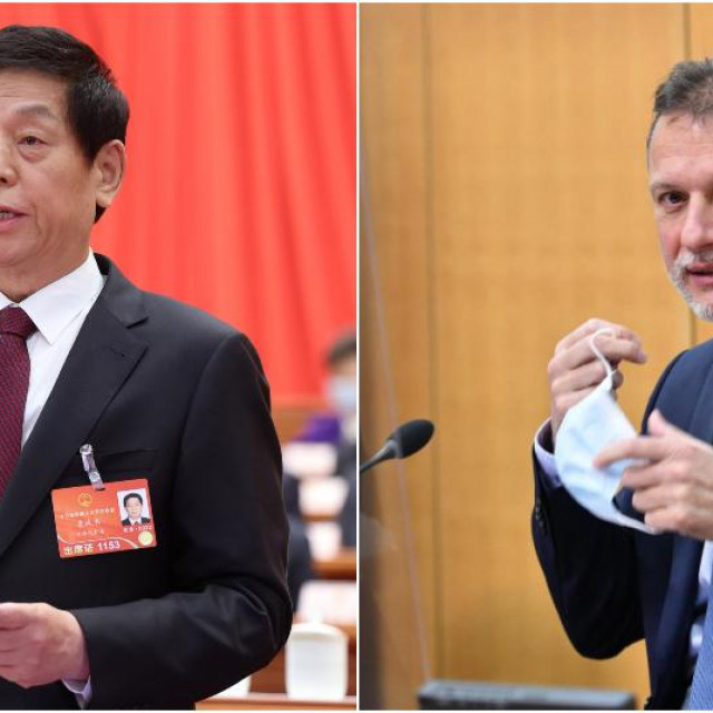 Li Zhanshu i Gordan Jandroković
