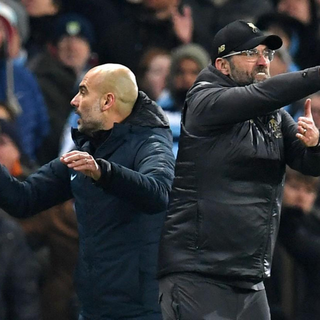 Jürgen Klopp i Pep Guardiola
