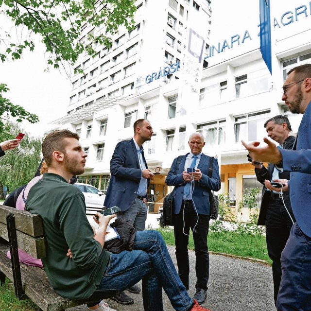 Gradonačelnik Tomislav Tomašević ispred Gradske plinare Zagreb
