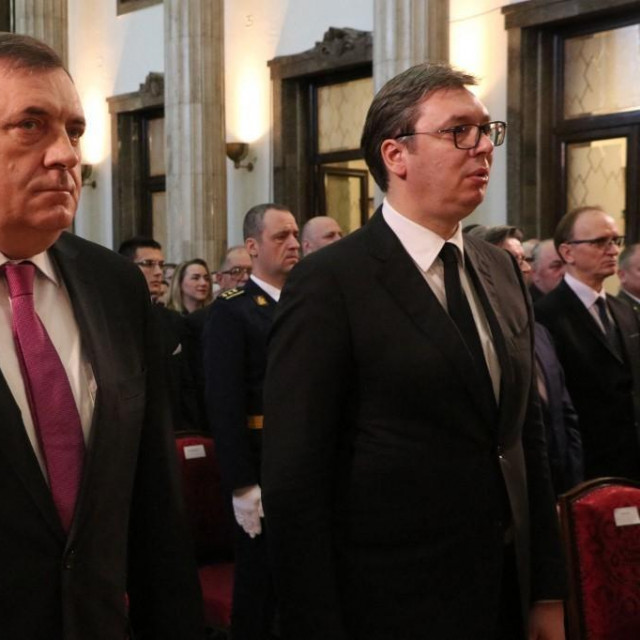 Milorad Dodik i Aleksandar Vučić
