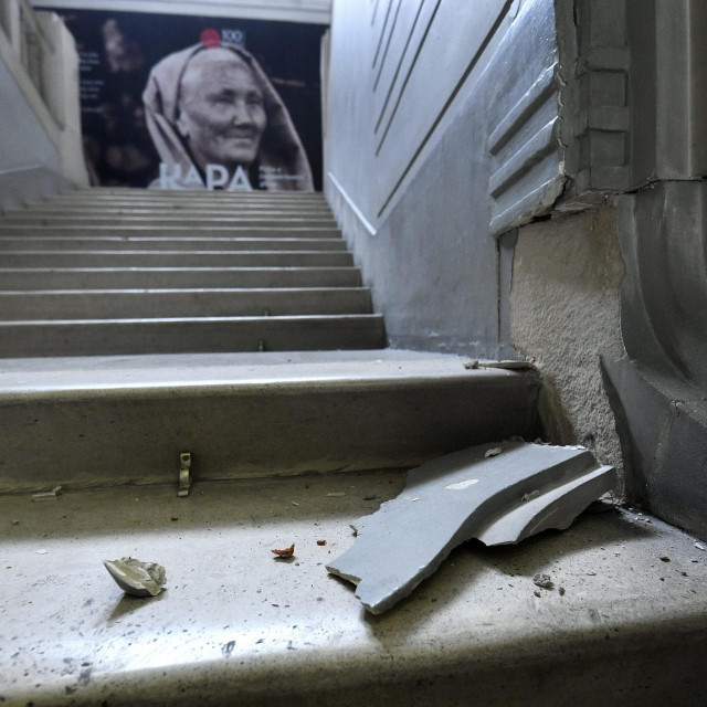 Etnografski muzej oštećen u potresu
