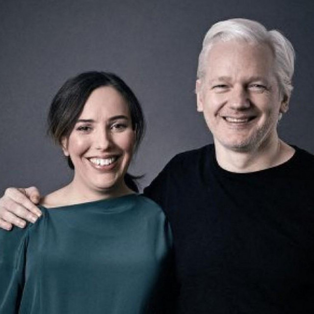 Stella Moris i Julian Assange
