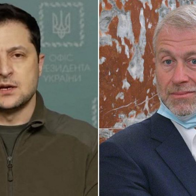Zelenski i Abramovich
