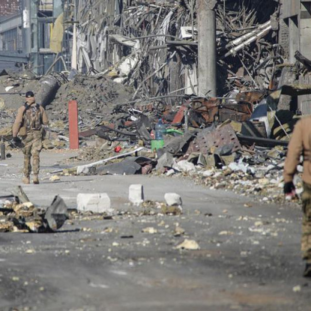 Ilustracija, ukrajinski vojnici
