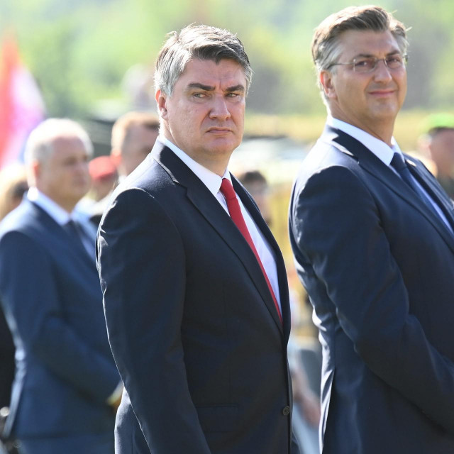 Zoran Milanović i Andrej Plenković
