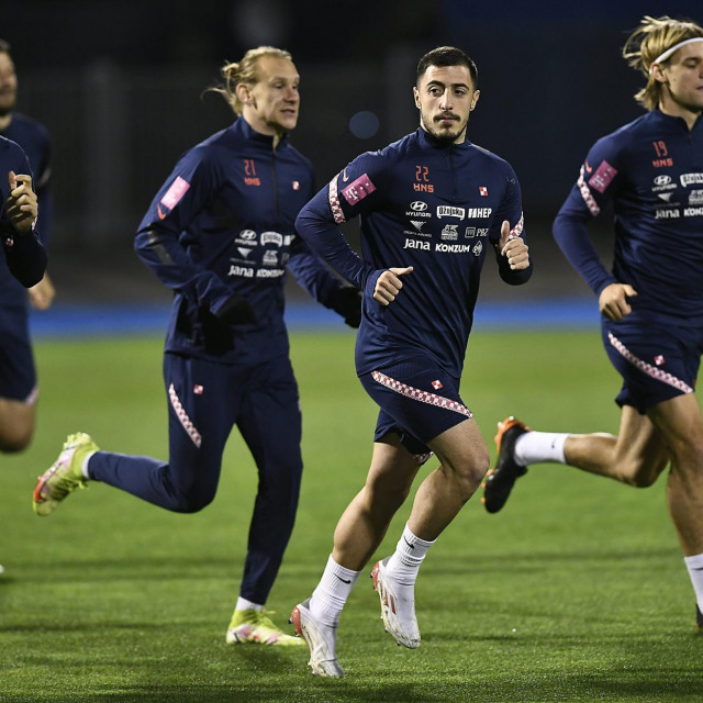 Josko Gvardiol, Domagoj Vida, Josip Juranović, Borna Sosa
