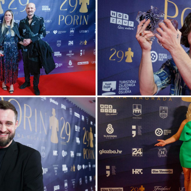 Damir Urban i Milica Czerny Urban, Filip Rudan, Matija Cvek i Indira Levak
