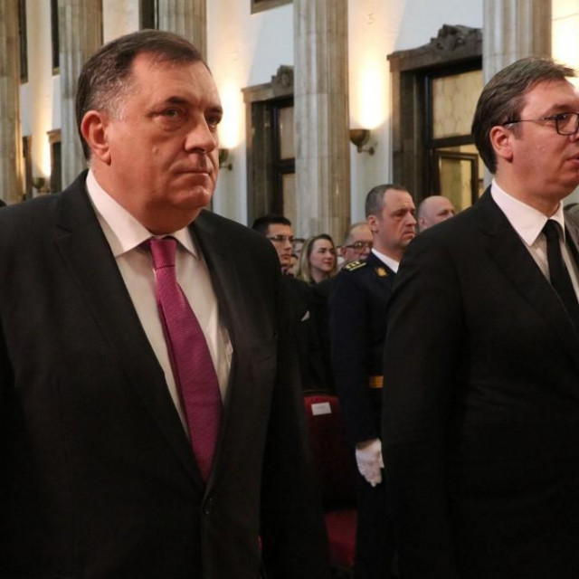 Milorad Dodik i Aleksandar Vučić
