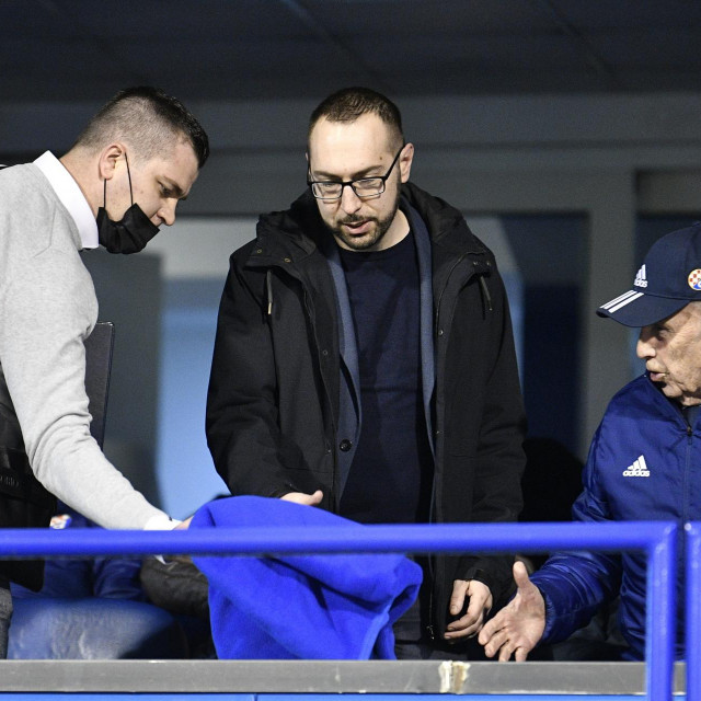 Gradonačelnik Tomašević na utakmici Dinama i Rijeke