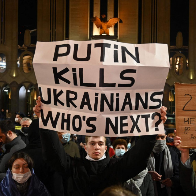 Prosvjed u Tbilisiju
