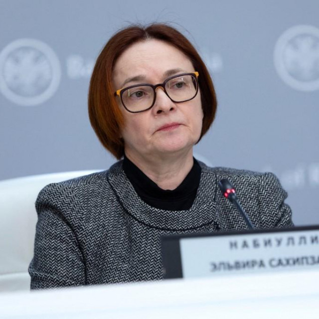 Čelnica ruske Centralne banke Elvira Nabiullina 

