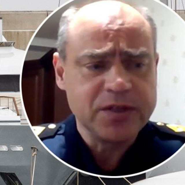 Taras Ostapčuk i jahta Lady Anastasia
