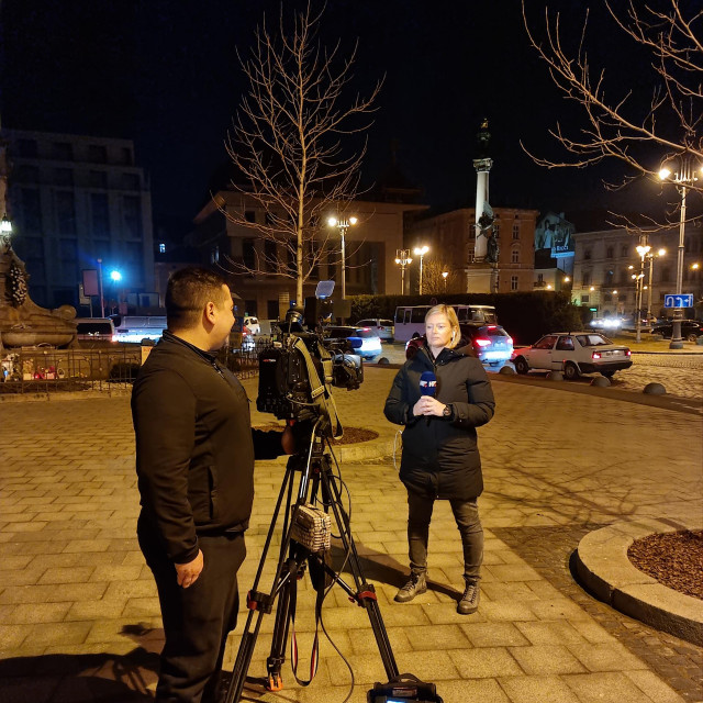 Zrinka Grancarić u Ukrajini
