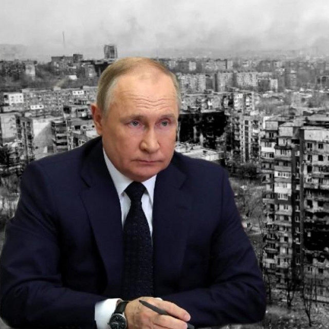 Vladimir Putin i Mariupolj
