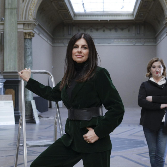 Jasminka Poklečki i novinarka Jutarnjeg Mirjana Dugandžija
