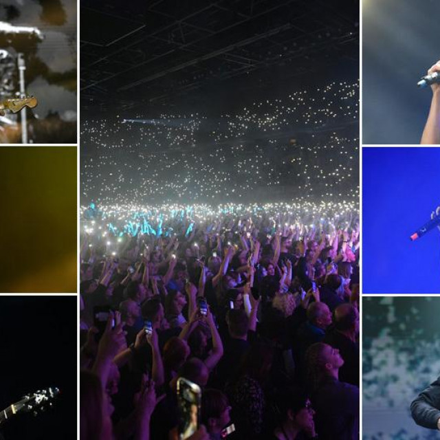 Prizori s koncerta Parnog Valjka posvećenog Akiju Rahimovskom
