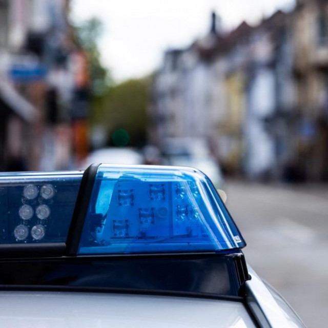 Policijska sirena, ilustracija
