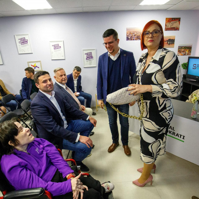 Davorko Vidović, Domagoj Hajduković, Romana Nikolić, Davor Bernardić
