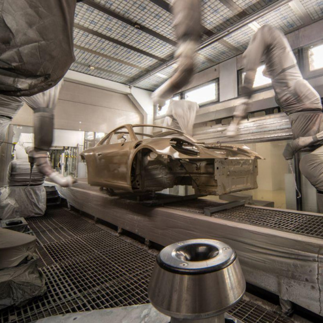 Montaža Porschea 911 GT3
