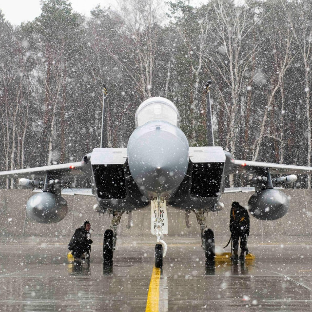 Američki borbeni avion F-15C Eagle
