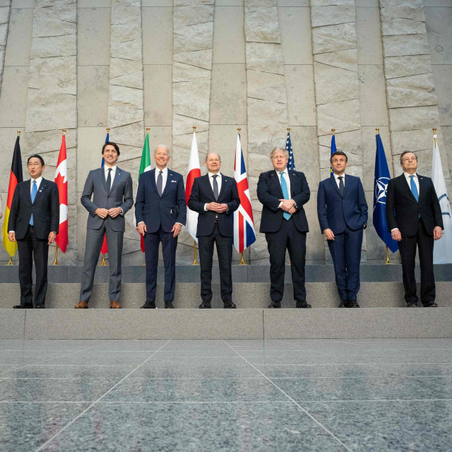 Sastanak čelnika zemalja G7, ilustracija