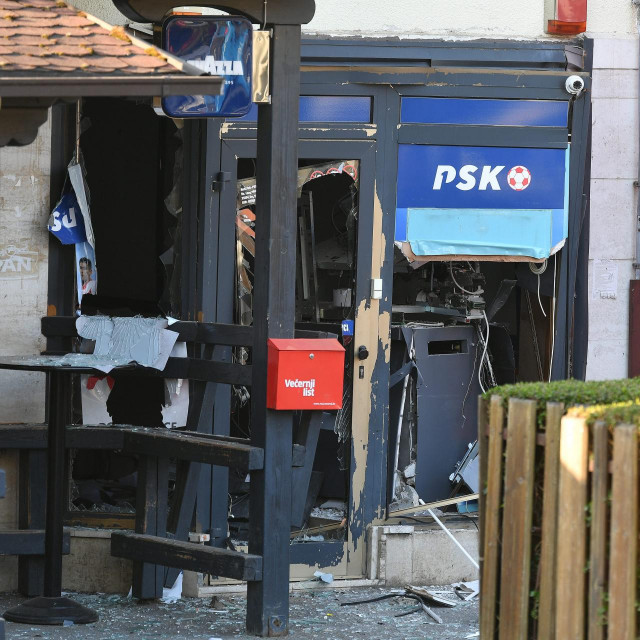 Eksplozija bankomata izazvana je noćas oko 3 sata na Markuševačkoj trnavi

