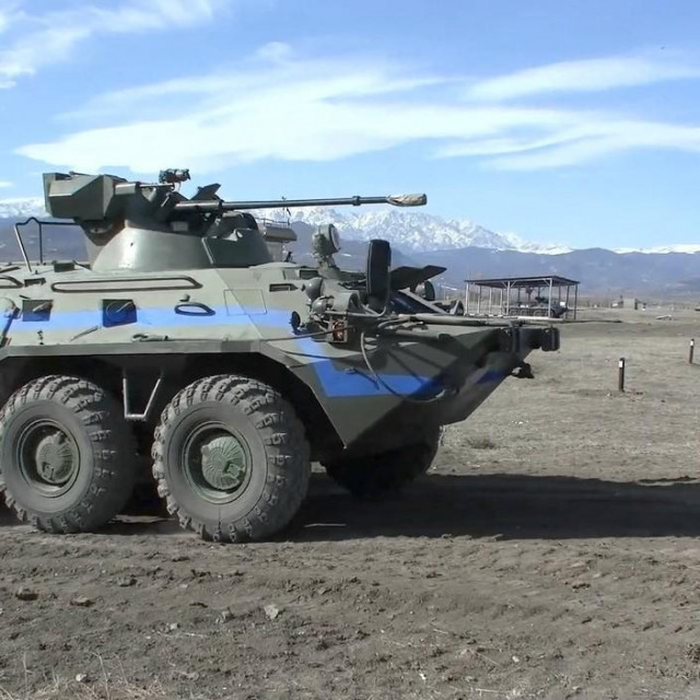 Rusko vojno vozilo u Nagorno Karabahu
