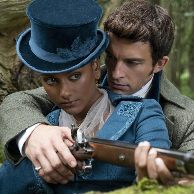 Simone Ashley, Jonathan Bailey, Bridgerton