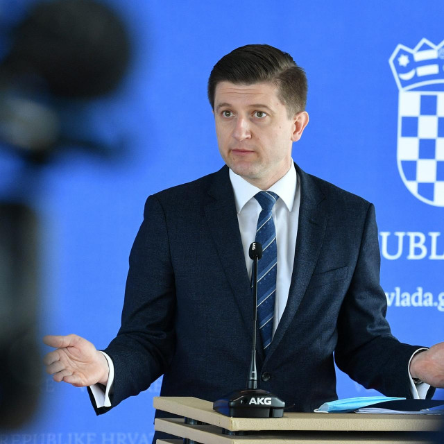 Ministar financija Zdravko Marić