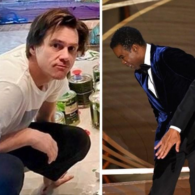 Jim Carrey komentirao incident koji se odigrao između Willa Smitha i Chrisa Rocka na Oscarima