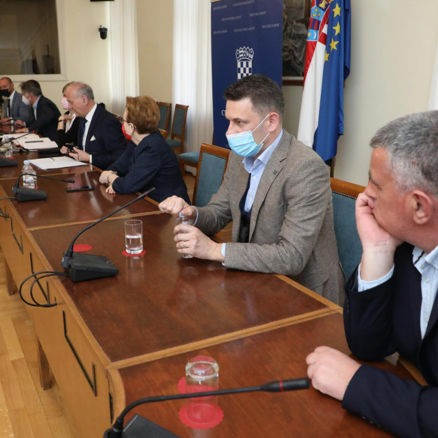 Miro Bulj i Božo Petrov na sjednici Odbora za Ustav, poslovnik i politički sustav