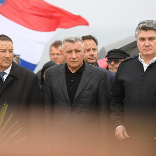 Milivoj Kurtov, Ante Gotovina i Zoran Milanović