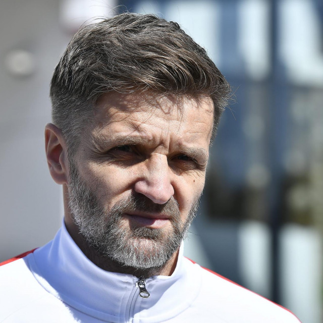 Velika Gorica, 210322.
Hotel Garden Hill.
Okupljanje hrvatske U21 nogometne reprezentacije uoci utakmice s reprezentacijom Austrije.
Na fotografiji: Igor Biscan.