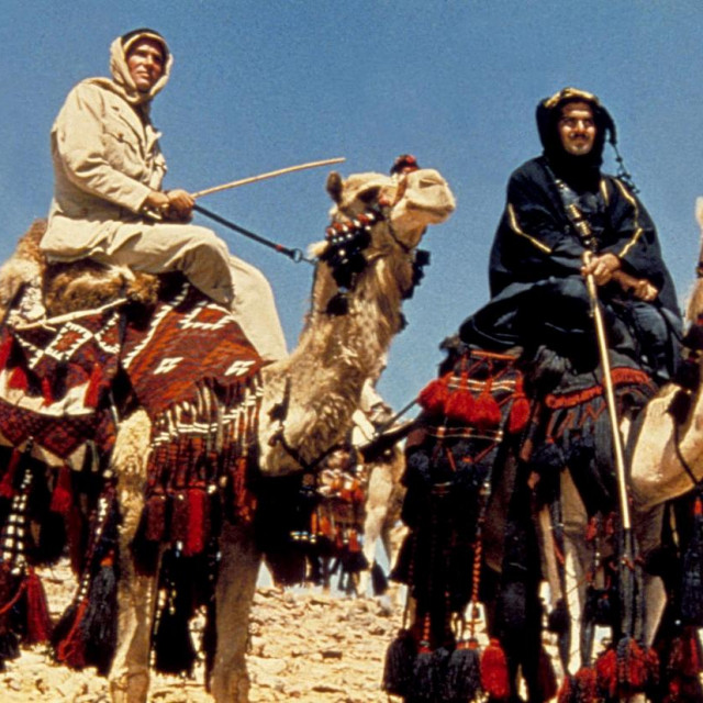Peter O'Toole i Omar Sharif u ”Lawrenceu od Arabije”