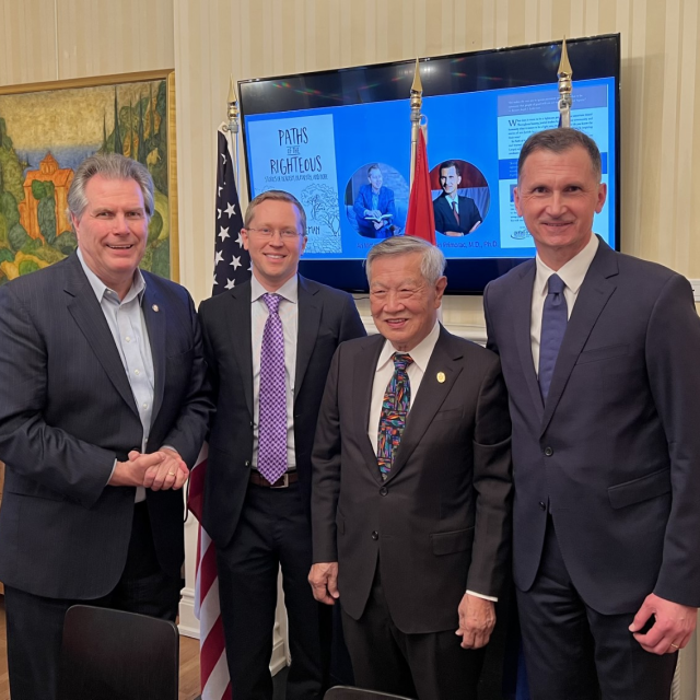 Steve Rukavina, Ari Mittleman, prof. dr. Henry Lee, prof.dr. Dragan Primorac